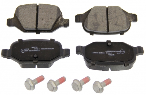 MAPCO 6716 Brake Pad Set, disc brake