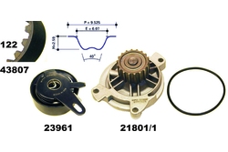 MAPCO 41839/1 Water Pump & Timing Belt Kit