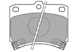 MAPCO 6334 Brake Pad Set, disc brake