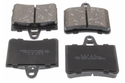 MAPCO 6608 Brake Pad Set, disc brake