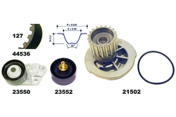 MAPCO 41536/1 Water Pump & Timing Belt Kit